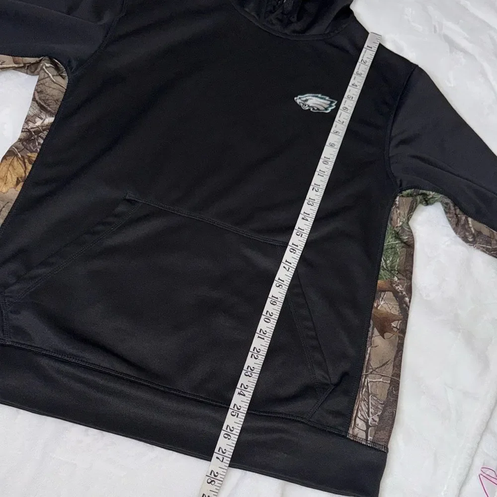 Philadelphia Eagles Dunbrooke Logo Ranger Pullover Hoodie - Black/Realtree Camo - Picture 7 of 13